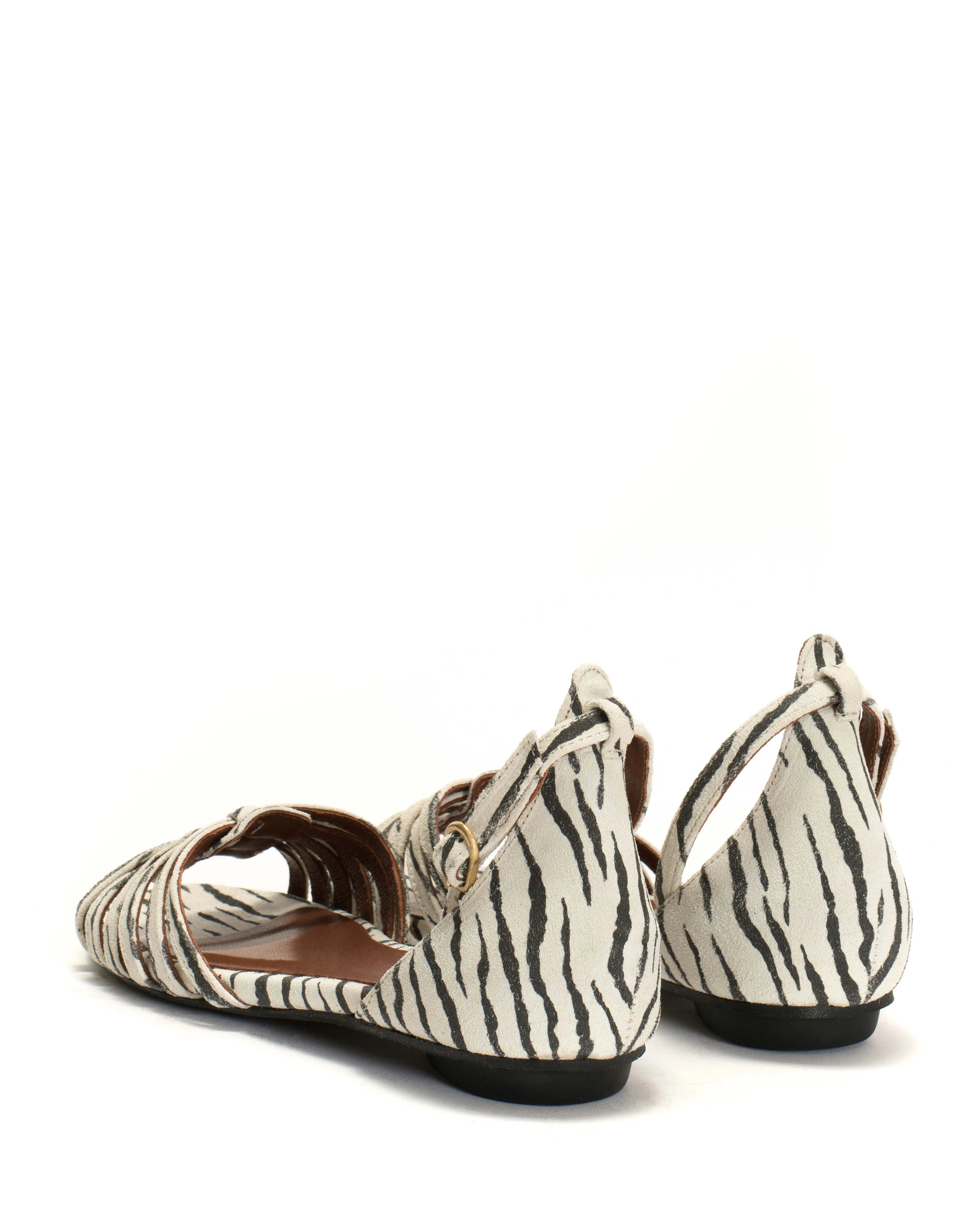 Mareike 10 Calf suede print Zebra
